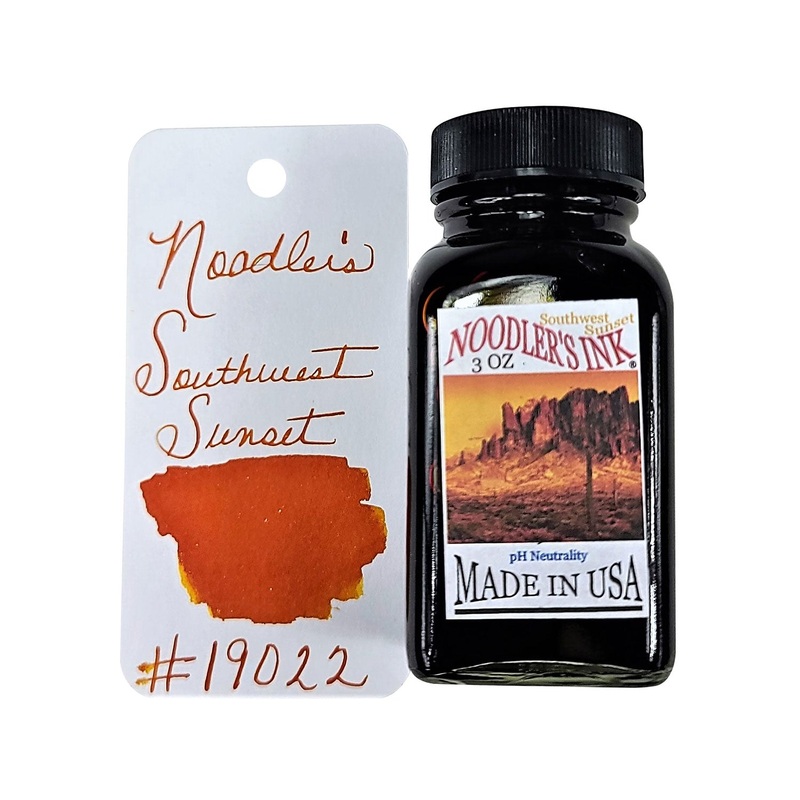 Noodler’s 19022 Southwest Sunset Ink Bottle, Orange – 88ml