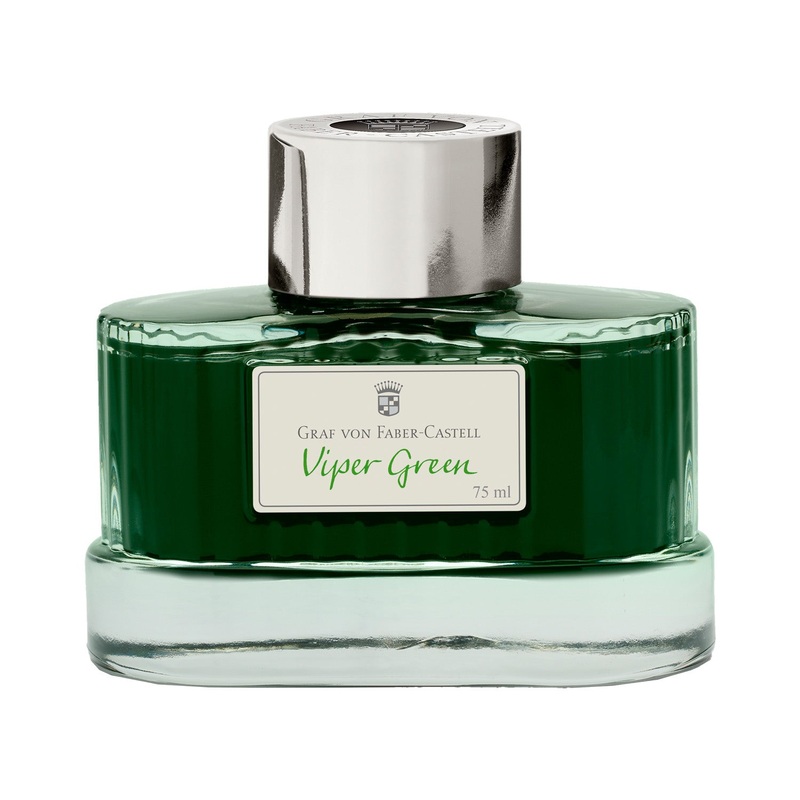 Graf Von Faber-Castell Viper Green Ink Bottle – 75ml