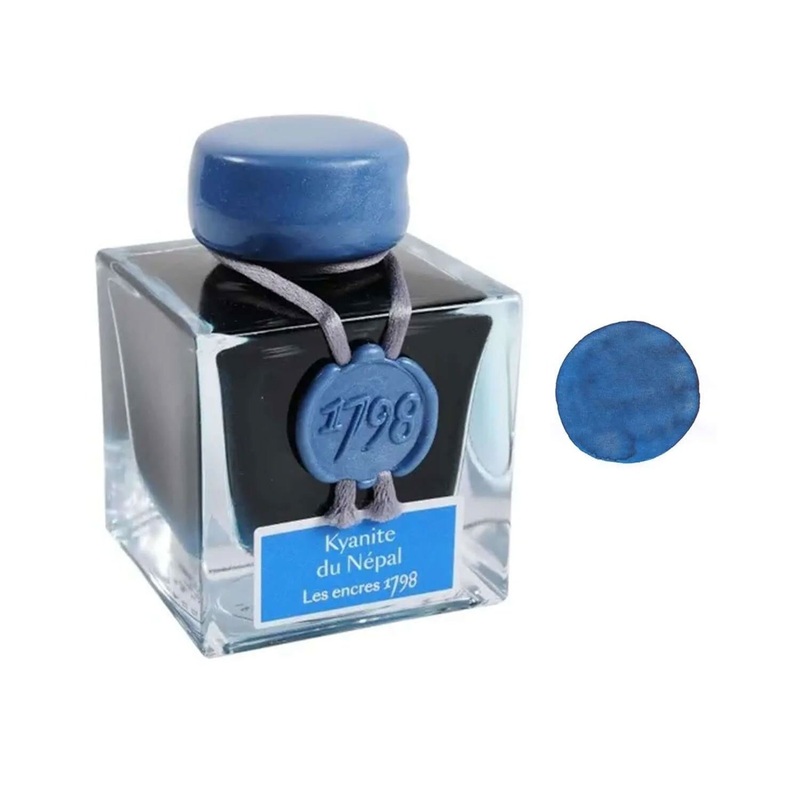 J. Herbin 1798 Anniversary Ink Bottle, Kyanite Du Nepal – 50ml