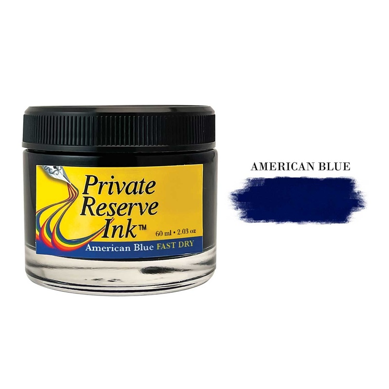 Private Reserve American Blue Fast Dry Ink Bottle – 60ml
