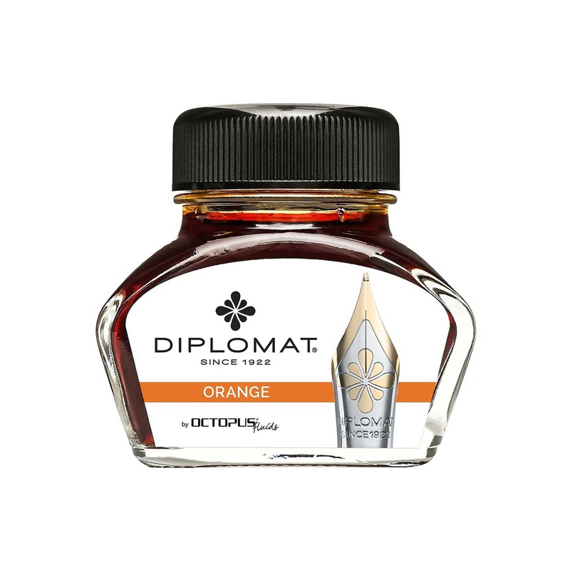 Diplomat Octopus Ink Bottle, Orange – 30ml