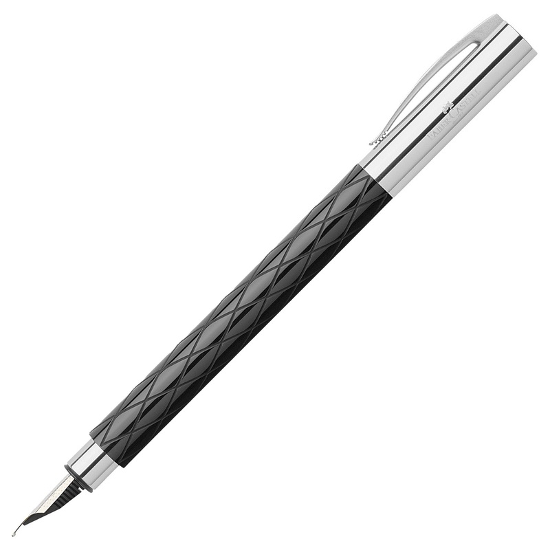 Faber-Castell Ambition Fountain Pen – Rhombus Black