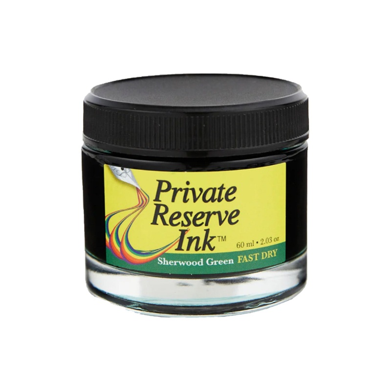 Private Reserve Sherwood Green Fast Dry Ink Bottle – 60ml