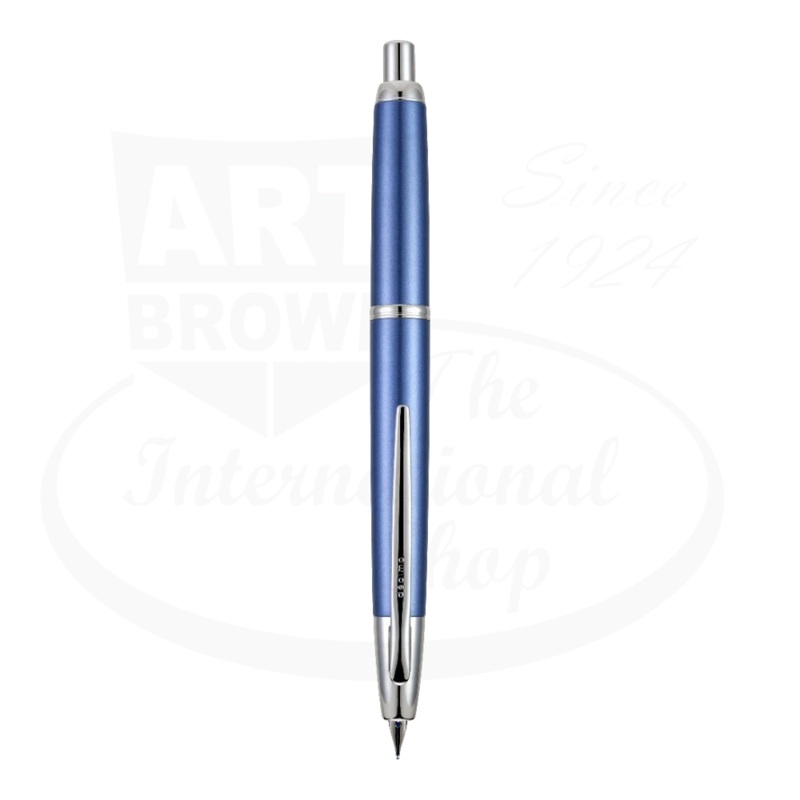 Vanishing Point Decimo Light Blue with Rhodium Accents Fine Nib