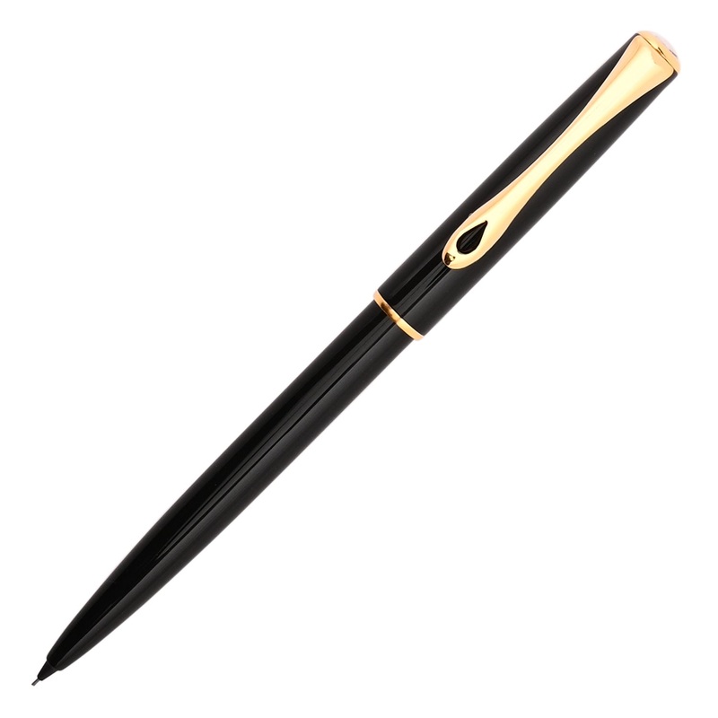 Diplomat Traveller 0.5mm Mechanical Pencil – Black Lacquer GT