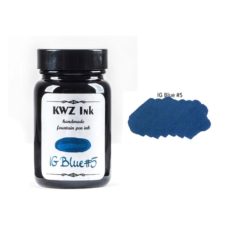 KWZ Iron Gall Blue #5 Ink Bottle – 60ml