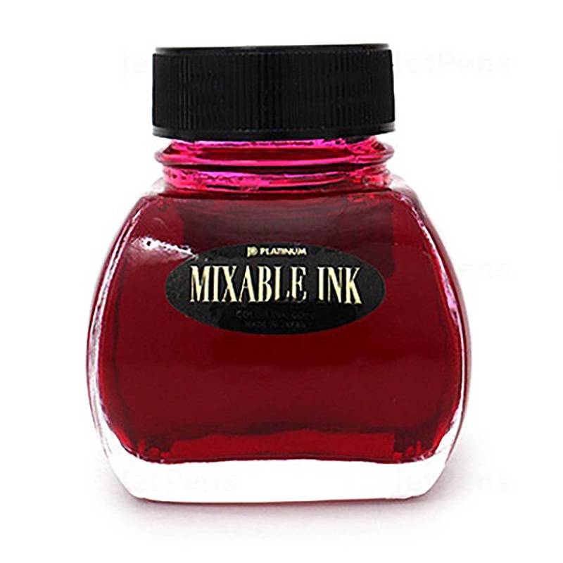 Platinum Mixable Cyclamen Pink Ink Bottle, Pink – 60ml