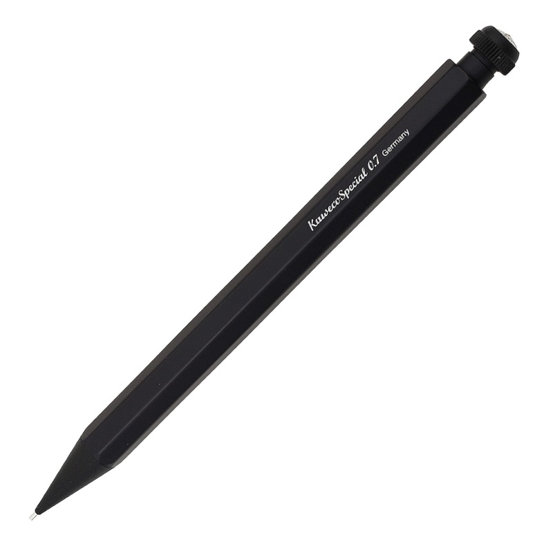 Kaweco Special (S) 0.7mm Mechanical Pencil with Optional Clip – Black