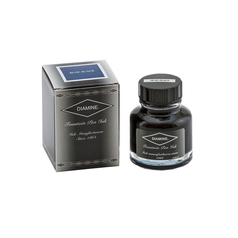 Diamine Blue/Black Ink Bottle – 30ml