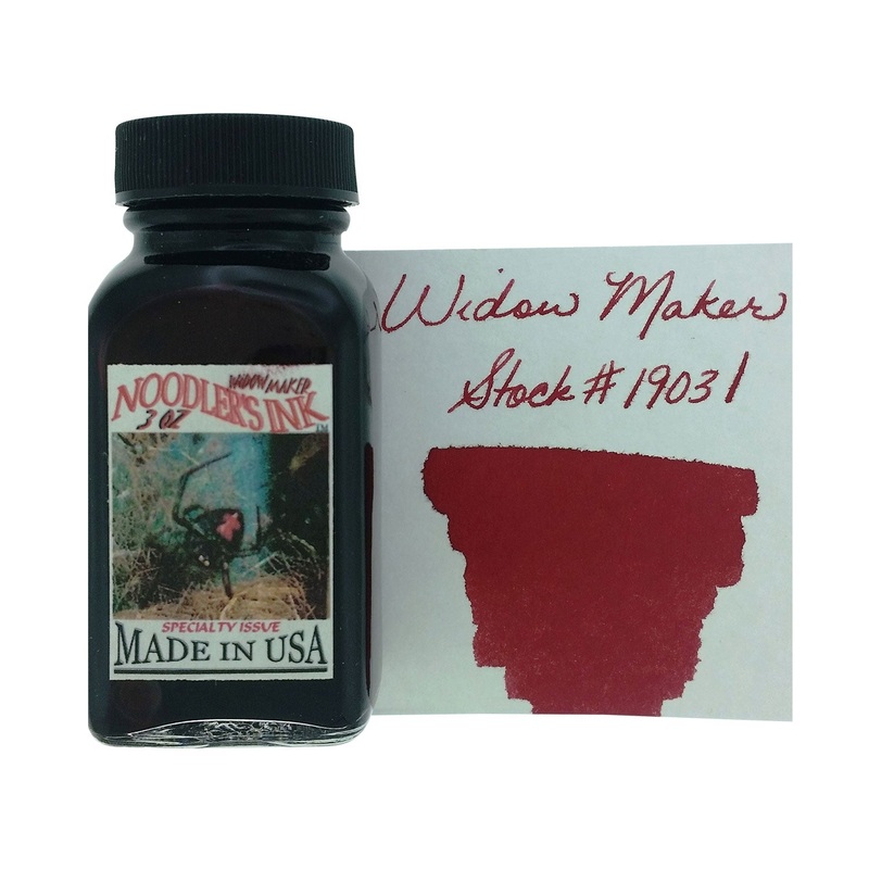 Noodler’s 19031 Widow Maker Ink Bottle, Red – 88ml