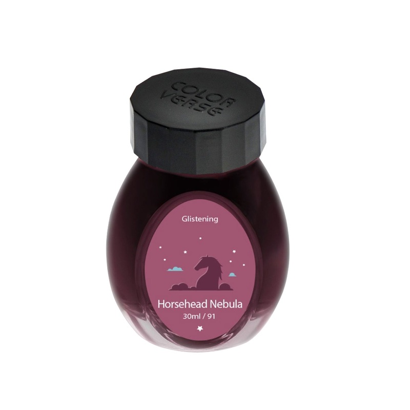 Colorverse Glistening Series Horsehead Nebula Ink Bottle, Pink – 30ml
