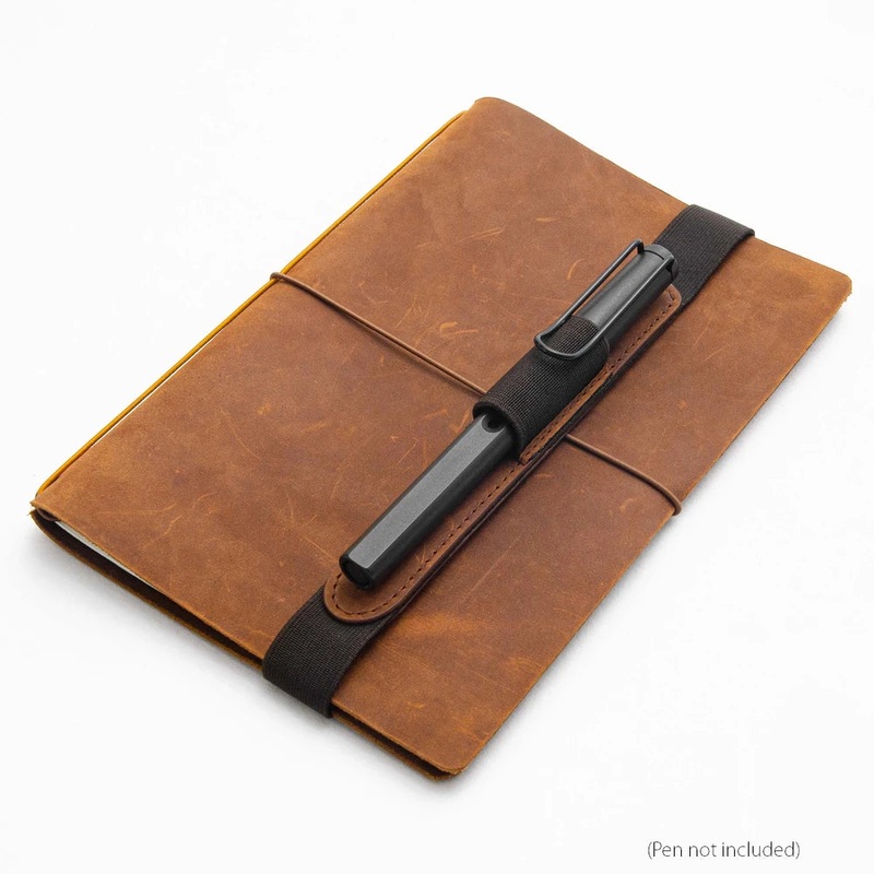Endless Explorer – Refillable Leather Journal Regalia Paper – Brown