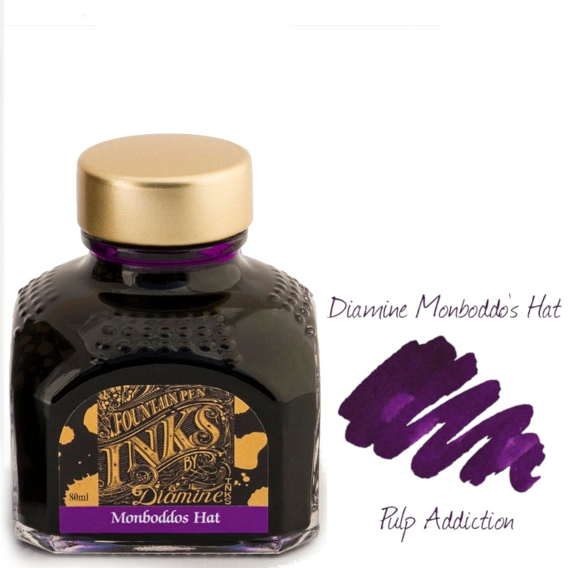 Diamine Fountain Pen Ink – Monboddos Hat 80ml Bottle
