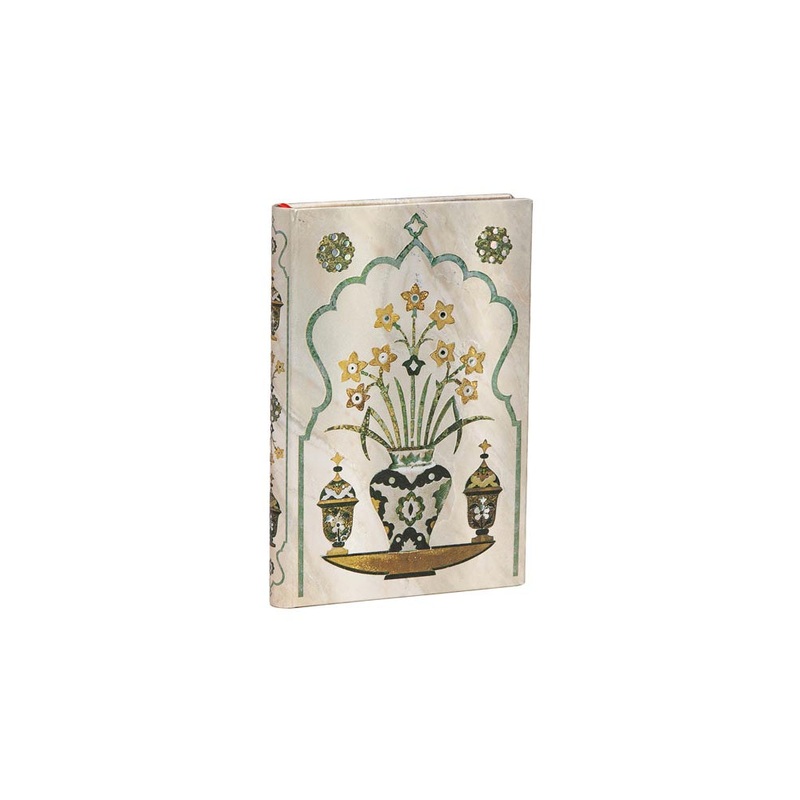 Paperblanks Taj Mahal Flowers, Shah Mini Journal – Blank