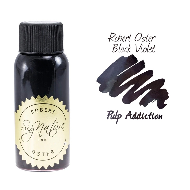 Robert Oster Signature Ink – Black Violet 50ml