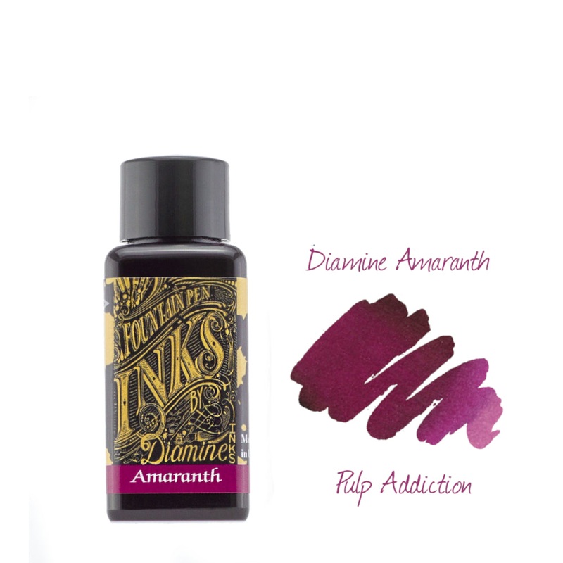 Diamine Fountain Pen Ink – Amaranth 30ml Bottle