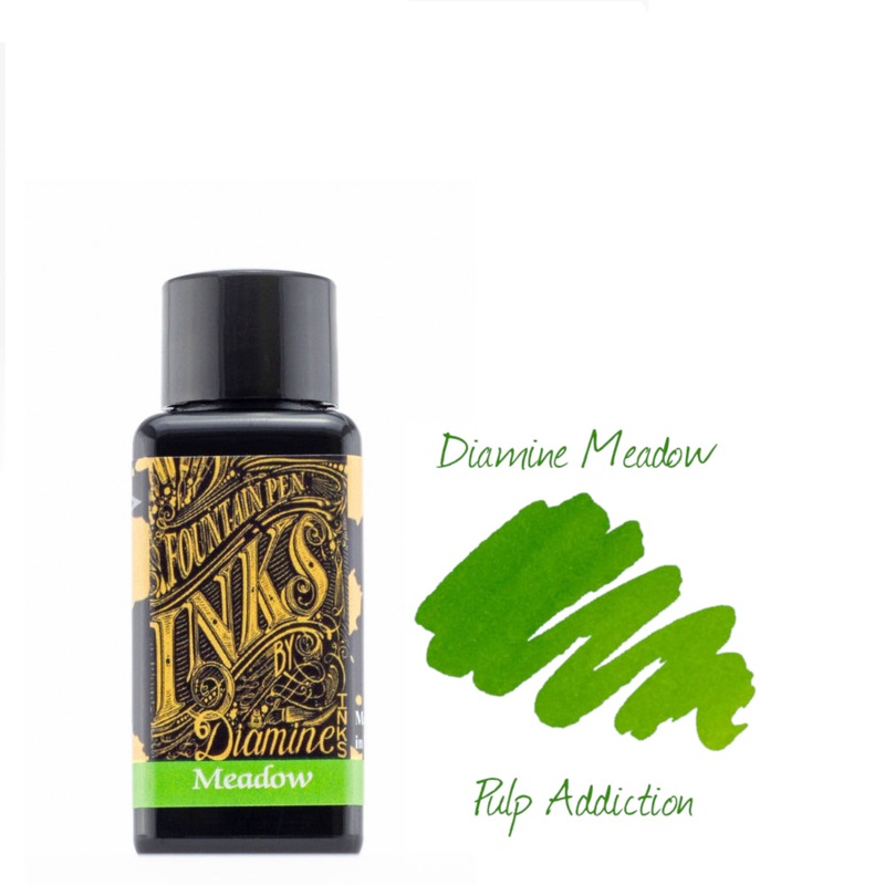 Diamine Fountain Pen Ink – Meadow 30ml Bottle