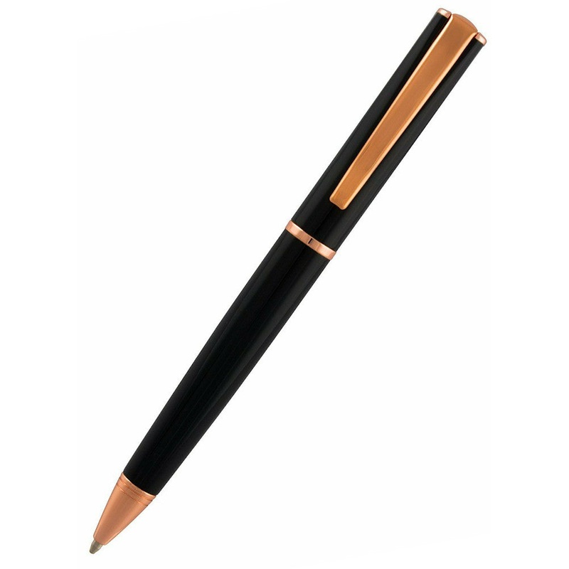 Monteverde Impressa Ballpoint – Black Rose Gold