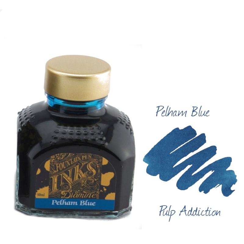 Diamine Ink – Pelham Blue (Guitar) 80ml Bottle