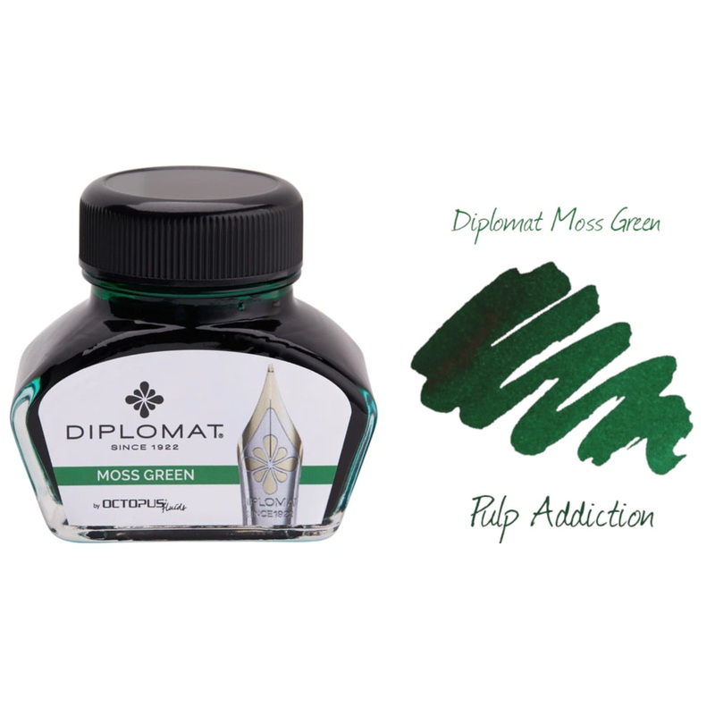 Diplomat Moss Green Ink – 30ml