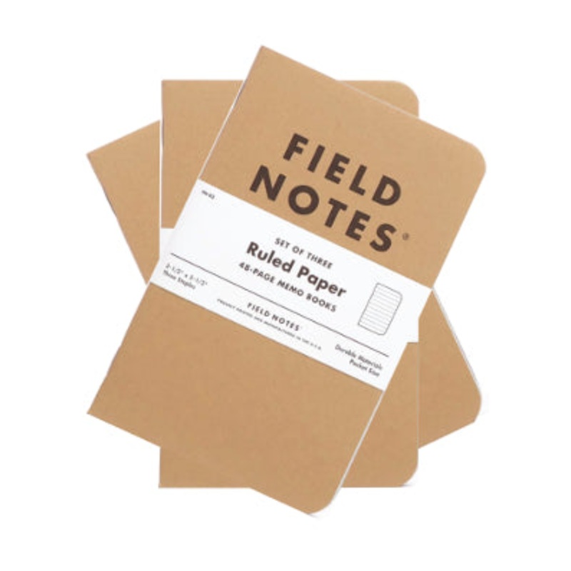 Field Notes Original Ruled Notebooks (Set 3)