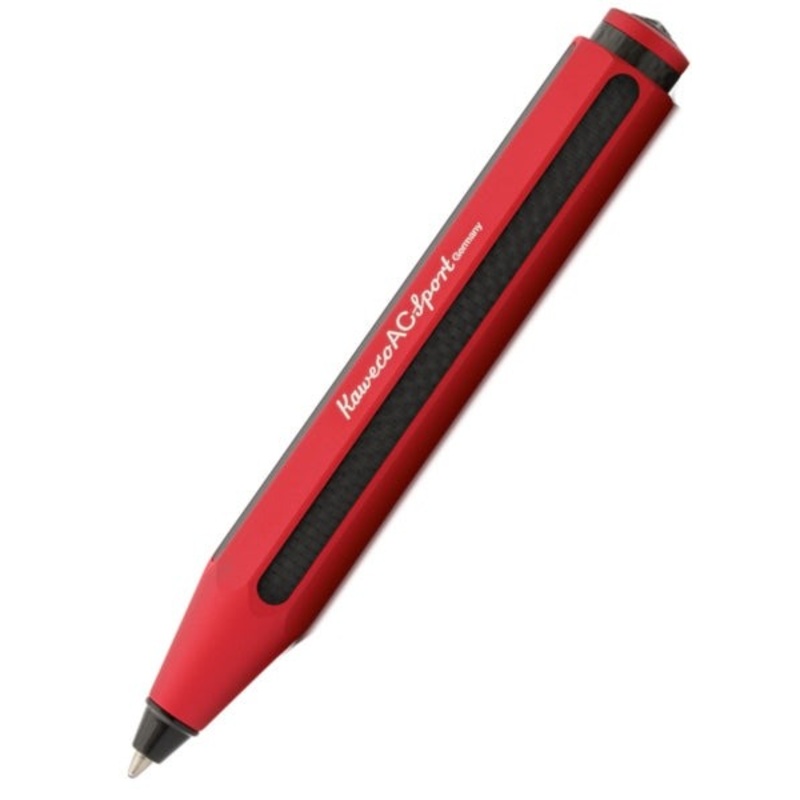 Kaweco AC Sport Carbon Ballpoint Pen – Red
