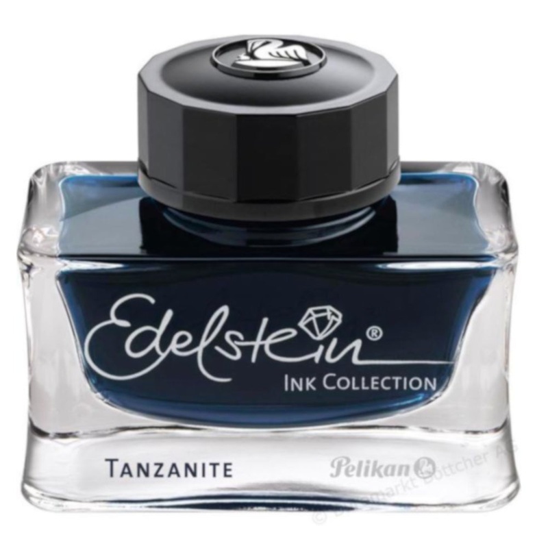 Pelikan Edelstein Ink Bottle – Tanzanite Blue Black