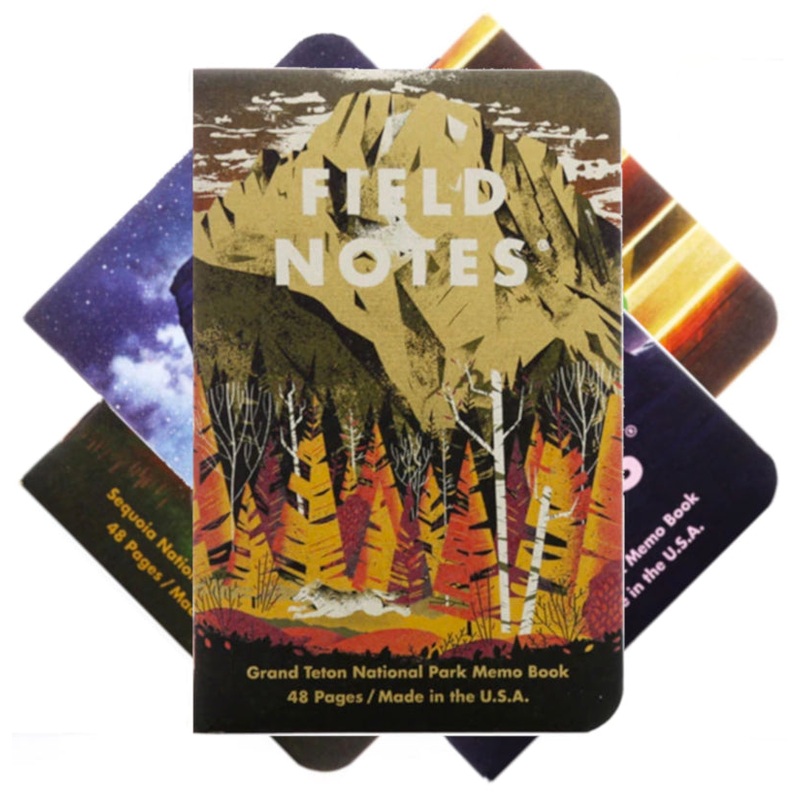 Field Notes National Parks – Series D