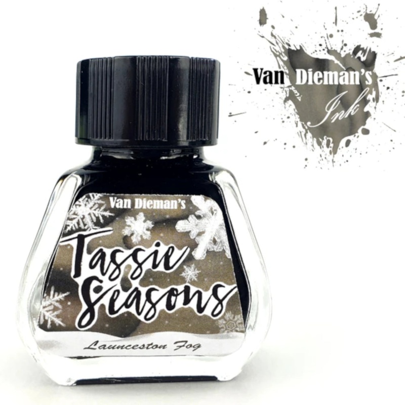 Van Dieman’s Fountain Pen Ink – Tassie Seasons (Winter) Launceston Fog
