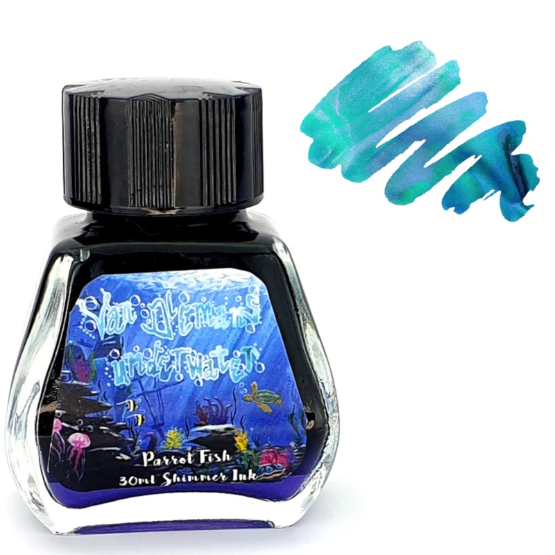 Van Dieman’s Fountain Pen Ink – (Underwater) Parrot Fish