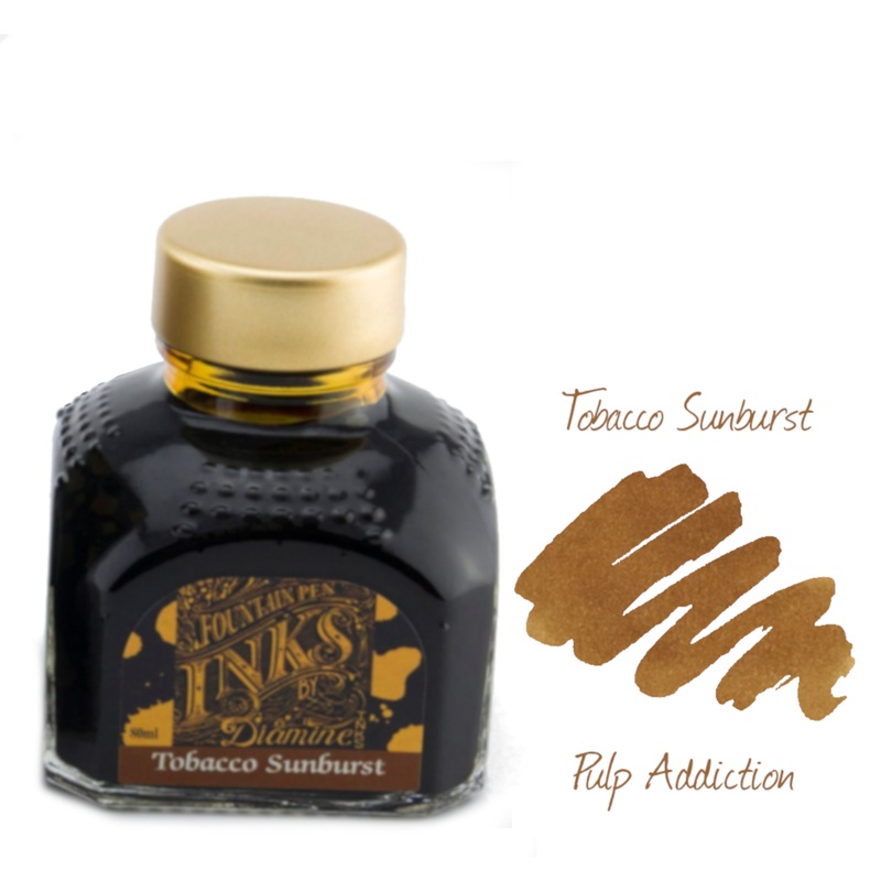 Diamine Ink – Tobacco Sunburst (Guitar) 80ml Bottle