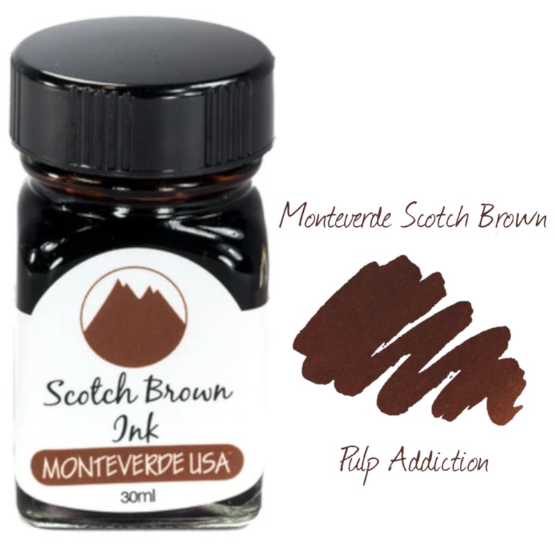 Monteverde Scotch Brown – 30ml Ink Bottle