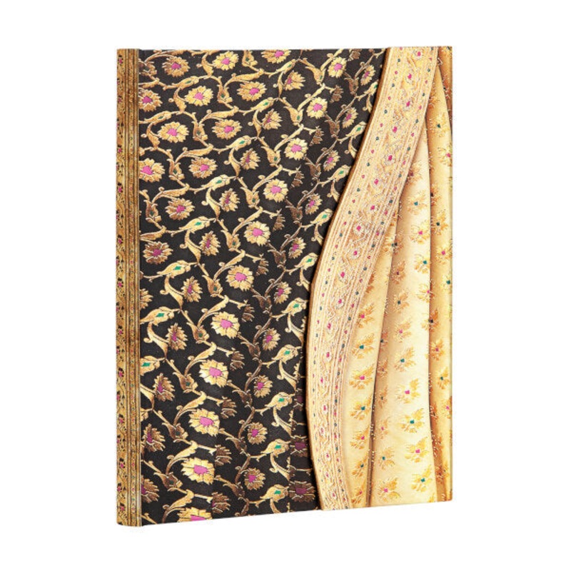 Paperblanks Varanasi Silks – Siyah Midi Blank
