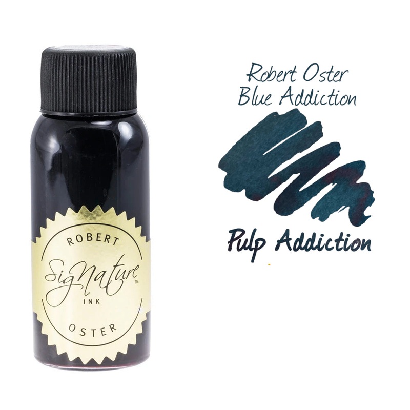 Robert Oster Pulp Addiction Exclusive Ink – Blue Addiction 50ml