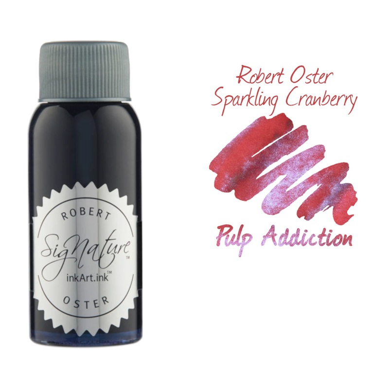 Robert Oster Shake ‘N’ Shimmy Ink – Sparkling Cranberry 50ml