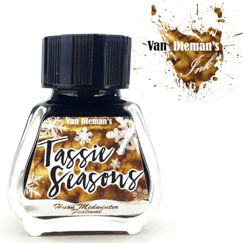 Van Dieman’s Fountain Pen Ink – Tassie Seasons (Winter) Huon Midwinter Festival