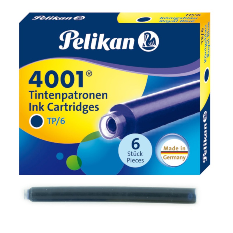 Pelikan 4001 Ink Cartridges – Royal Blue