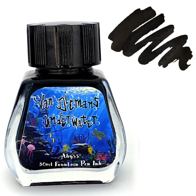 Van Dieman’s Fountain Pen Ink – (Underwater) Abyss