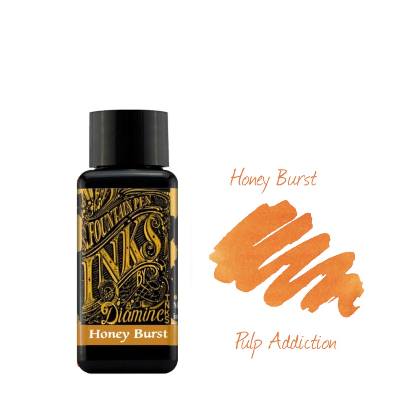 Diamine Ink – Honey Burst (Guitar) 30ml Bottle