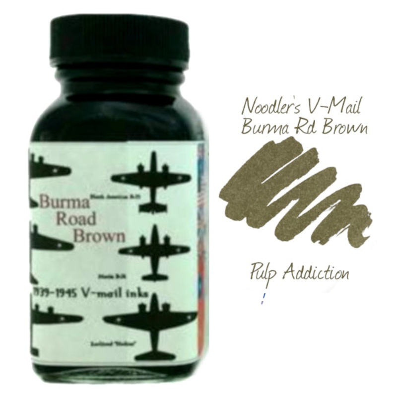 Noodler’s V-Mail Burma Road Brown Ink – 88ml
