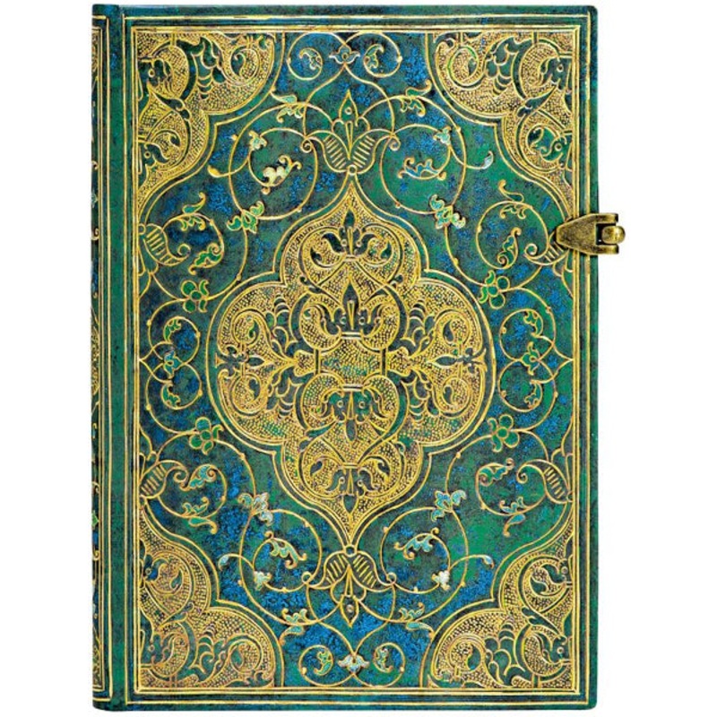Paperblanks Turquoise Chronicles Midi Lined Journal