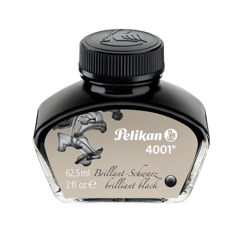 Pelikan 4001 Ink Bottle Large 62.5 ml – Brilliant Black