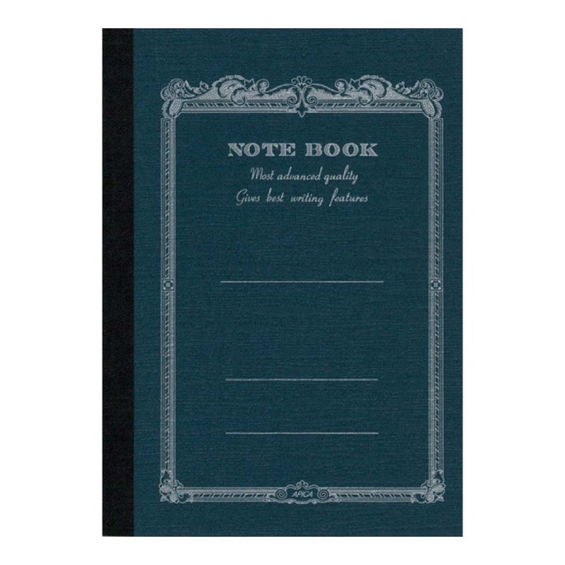 Apica A6 Navy Blue Lined Notebook