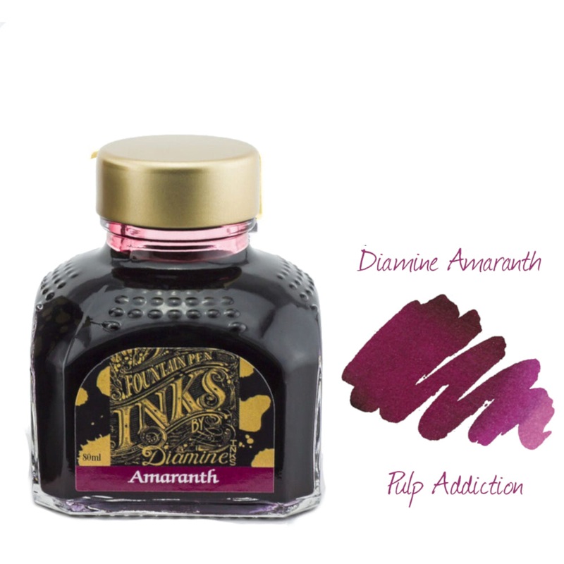 Diamine Fountain Pen Ink – Amaranth 80ml Bottle