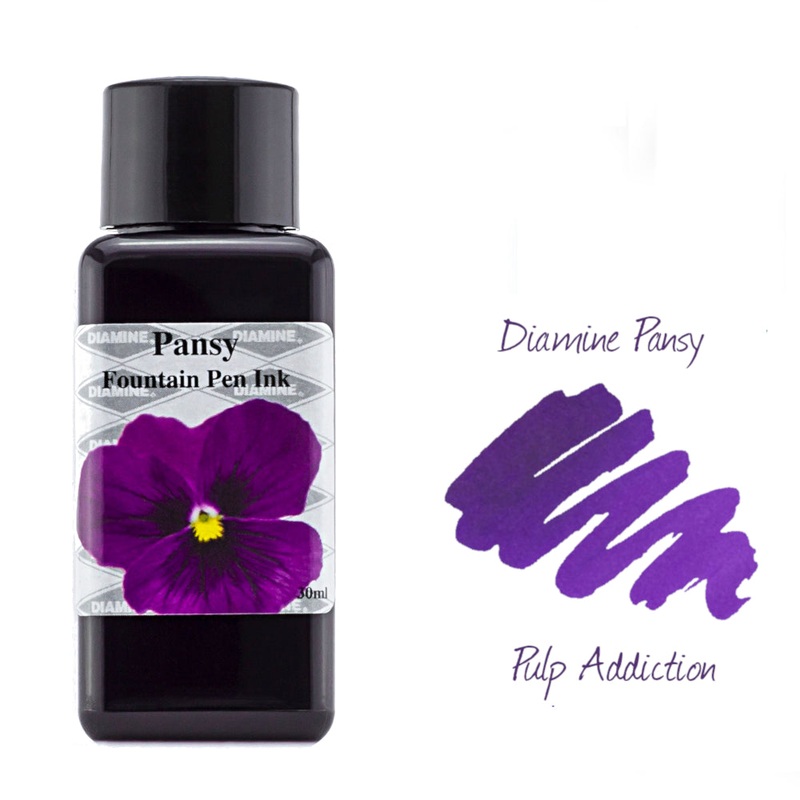 Diamine Ink – Pansy (Flower) 30ml Bottle