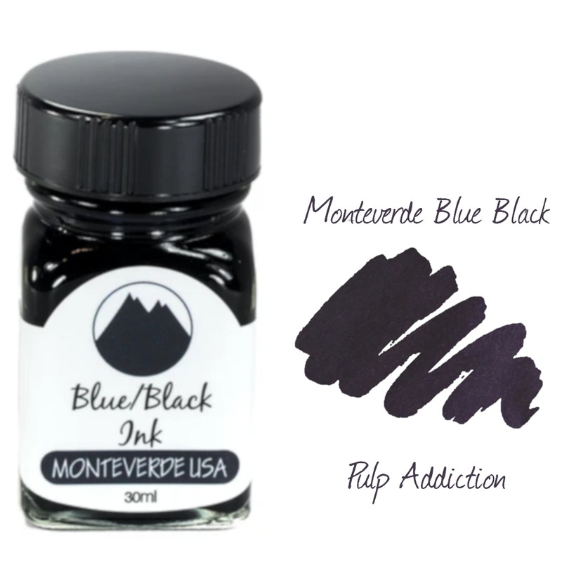Monteverde Blue Black – 30ml Ink Bottle