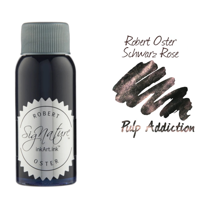 Robert Oster Shake ‘N’ Shimmy Ink – Schwarz Rose 50ml