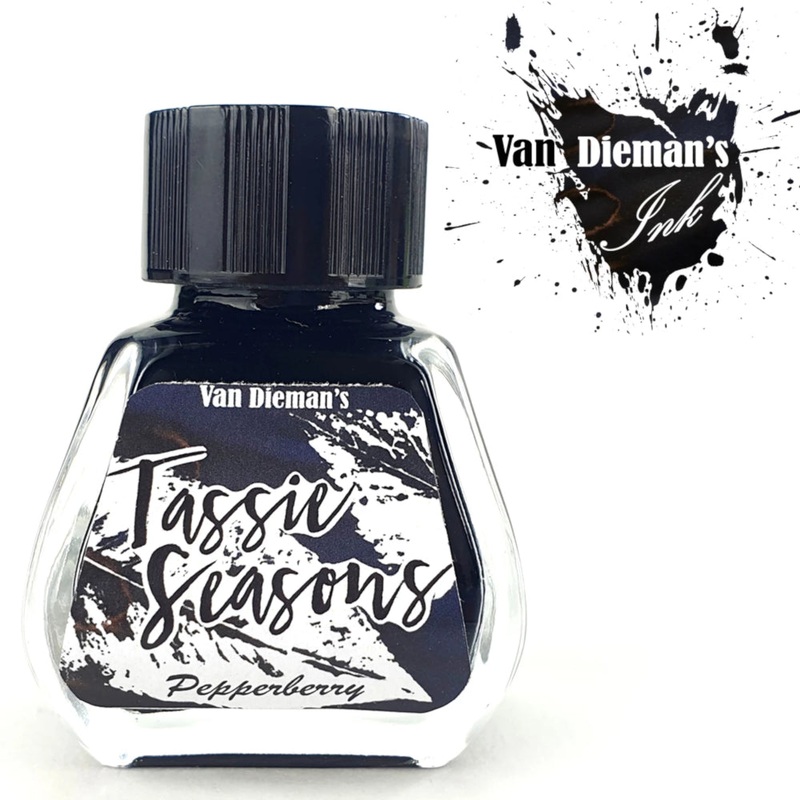 Van Dieman’s Fountain Pen Ink – Tassie Seasons (Autumn) Pepperberry