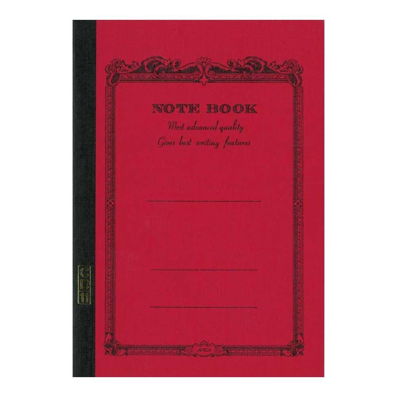 Apica A5 Red Lined Notebook
