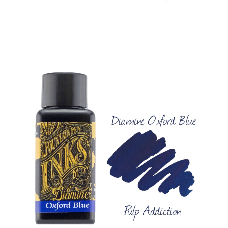 Diamine Fountain Pen Ink – Oxford Blue 30ml Bottle